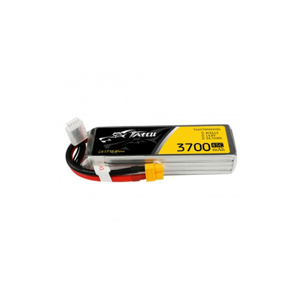 GENS ACE 14.8V 3700MA 45C 4S XT60 PLUG TATTU
