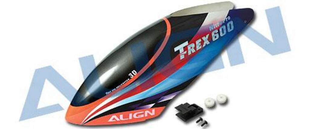 TR600N PAINTED CANOPY ORANGE HN6095T