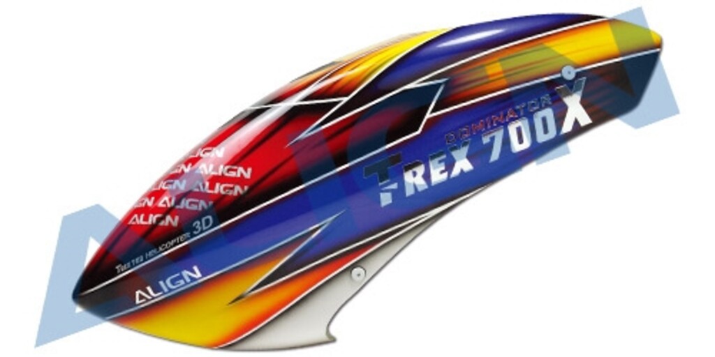 TR700X PAINTED CANOPY HC7655T