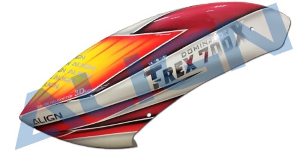 TR700X PAINTED CANOPY HC7658T