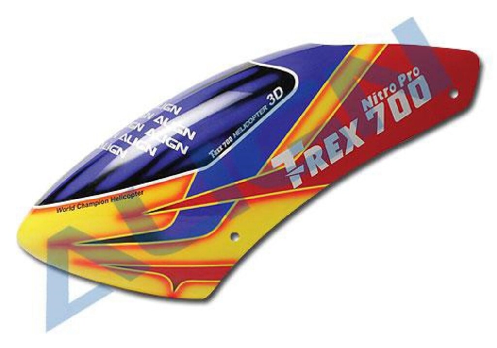 TR700 PAINTED CANOPY HC7017T