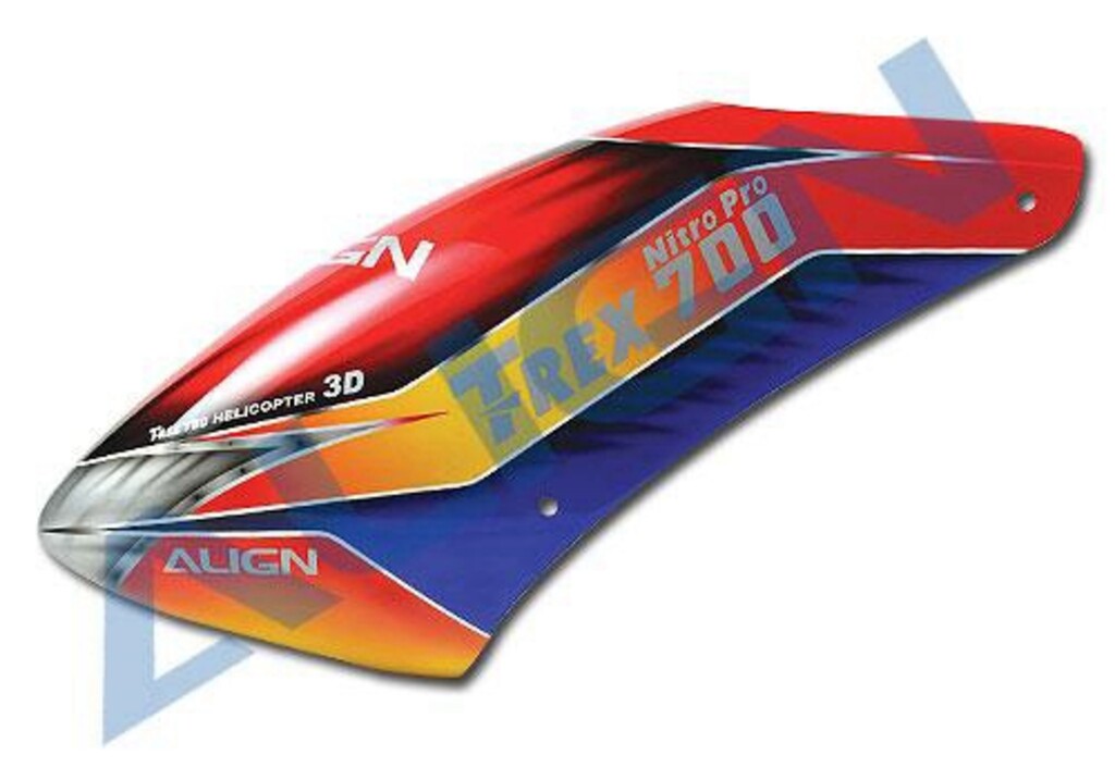 TR700 PAINTED CANOPY HC7033T