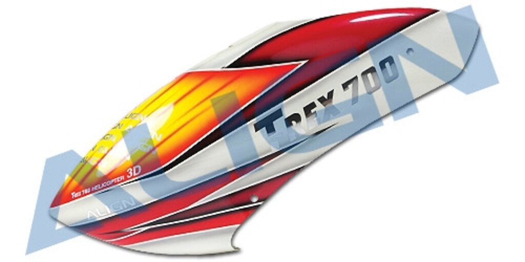 TR700X PAINTED CANOPY HC7660T