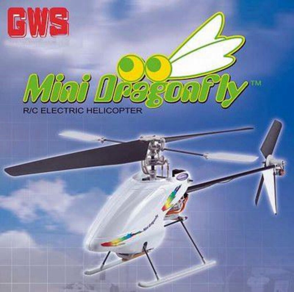 HELIC.ELETR.DRAGONFLY GWS RTF (OUTLET) (SEM BATERIA)