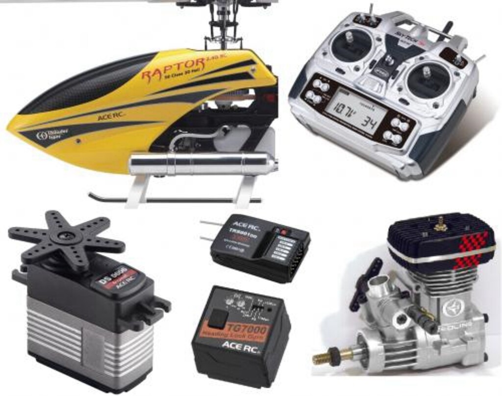 HELICOPTER RAPTOR 50 RTF 2.4GHZ TTR4853-F09M2A1