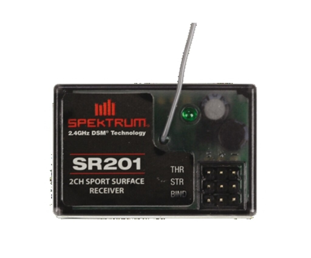 RECEPTOR SPEKTRUM 2CH SR201 SPMSR201