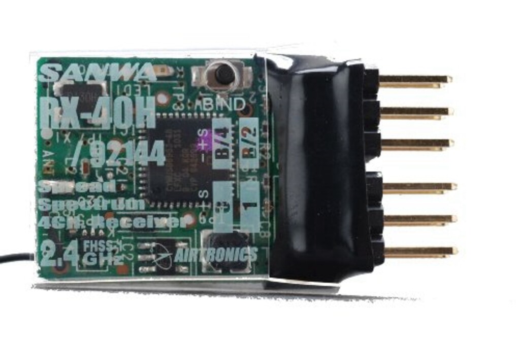 R4CH AIRTRONICS RX40H 2.4G FHSS-1 92144