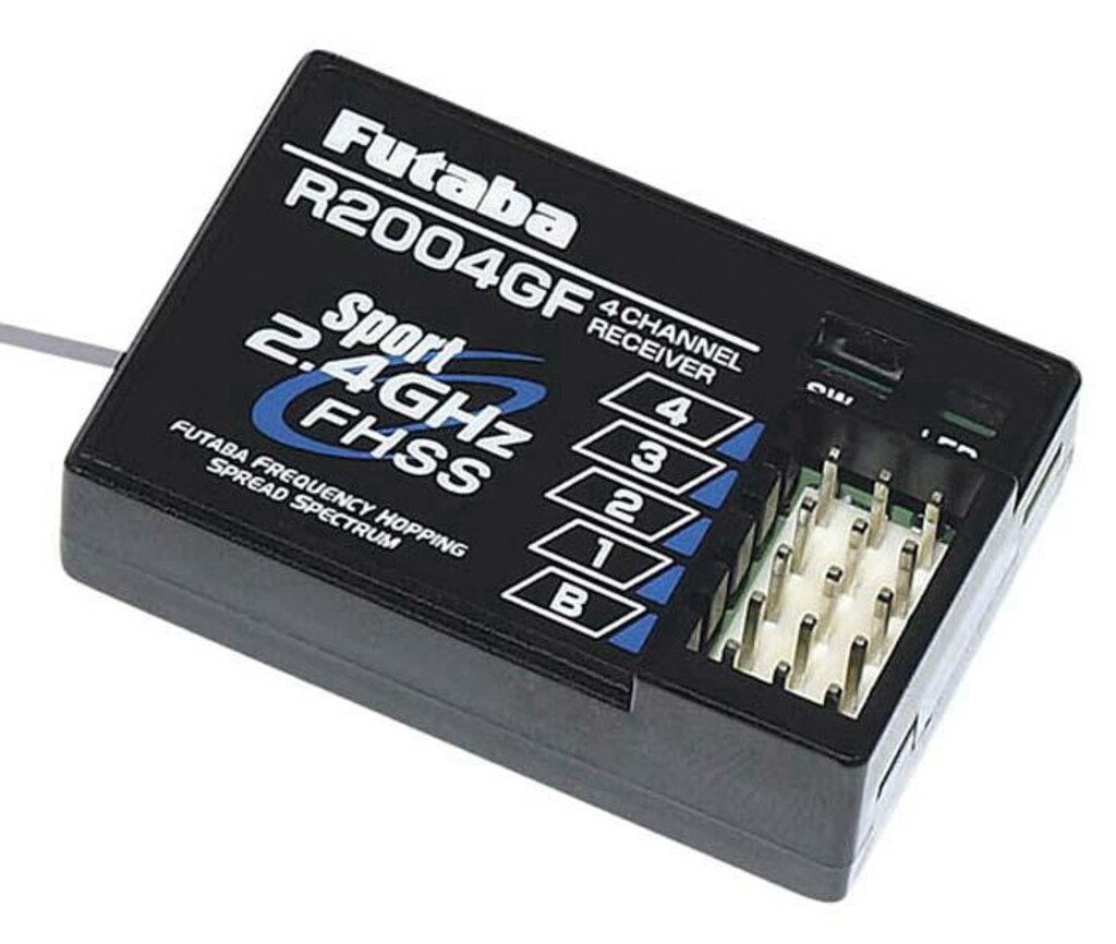 RECEPTOR FUTABA 4CH R2004GF (FHSS) FOR SURFACE 01102241-3