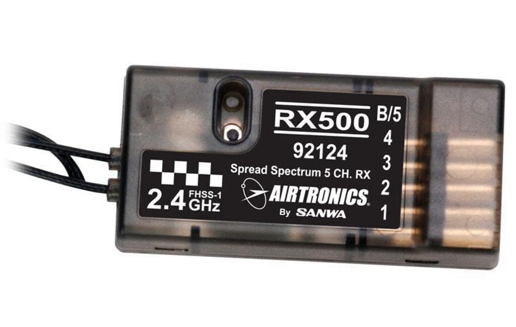 R5CH AIRTRONICS SANWA 2.4GHZ RX500 92124