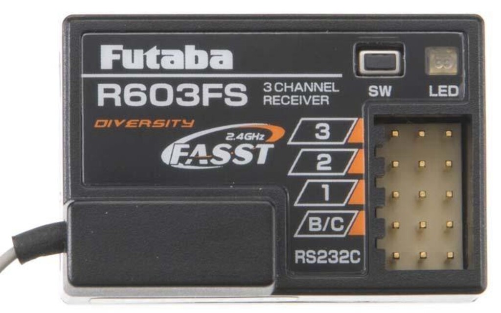 R603FS RECEP.3CH 2.4GHZ 3PM 4PK FUTL7630