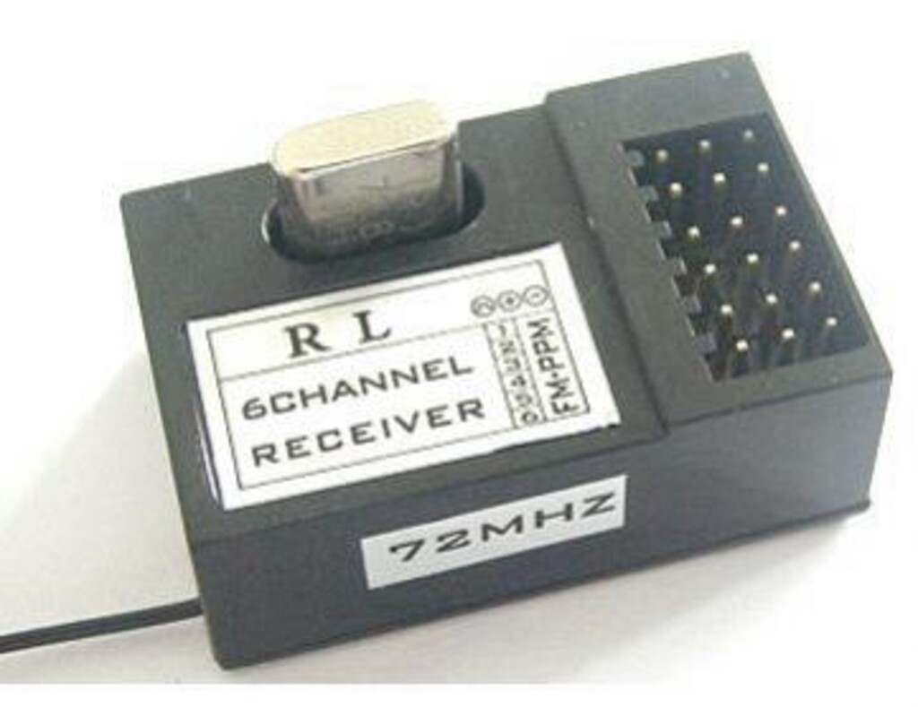 R6CH RL 6 CHANEL RADIO LINK 72MHZ