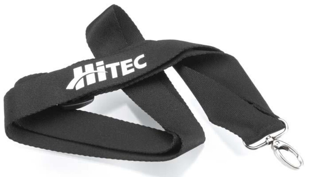 RADIO SLING NECK STRAP BLACK HITEC 58312