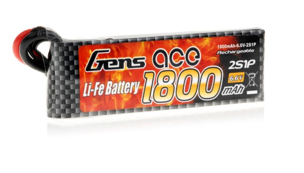 GENS ACE 6.6V 1800MAH LIFE FUTAB/XT60