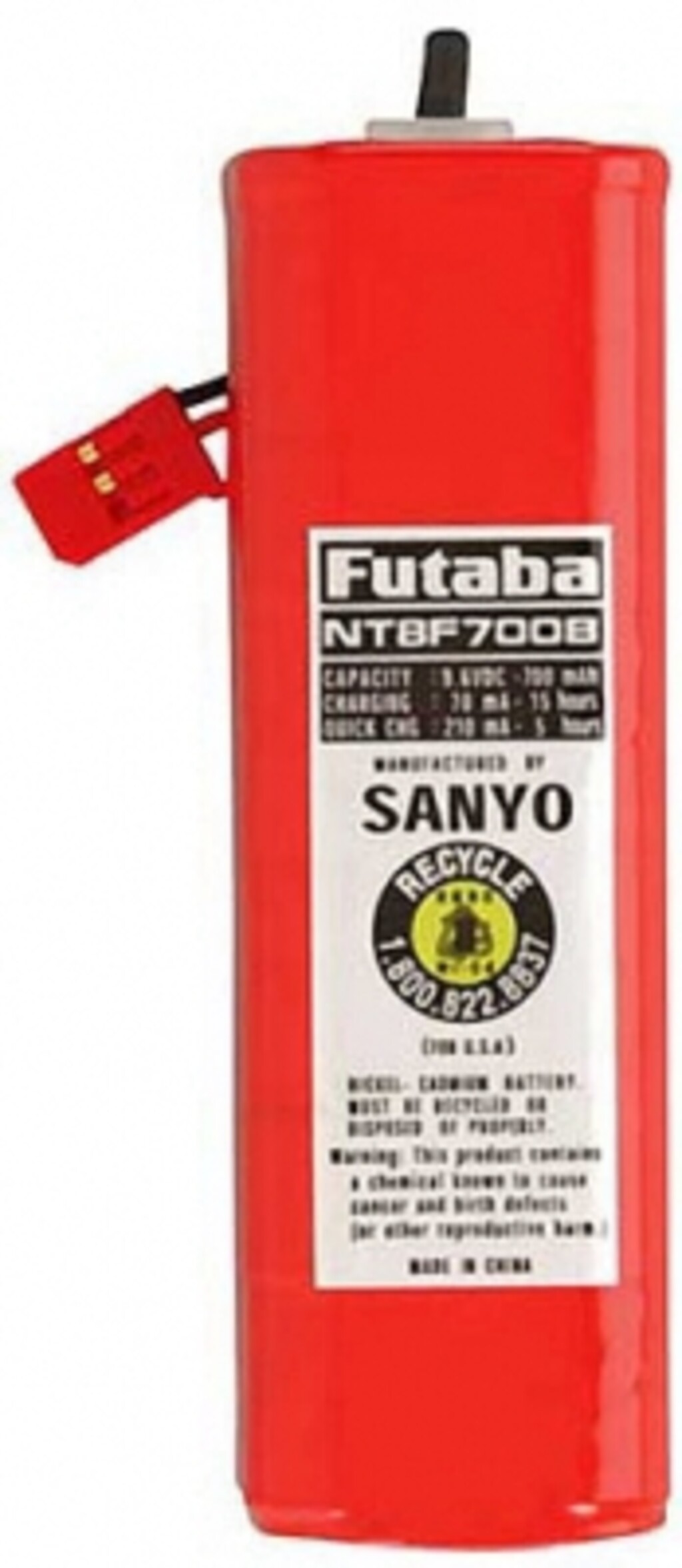 PACK FUTABA 9.6V700MA NT8S700B FNT8S700B