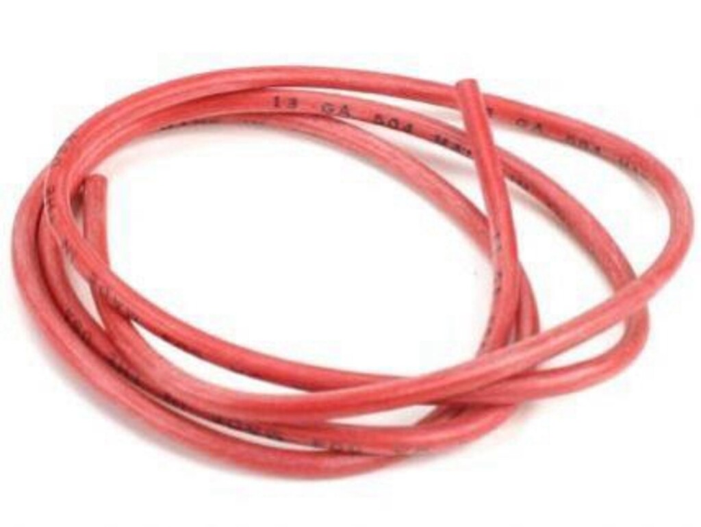 SILICONE WIRE 1M 13G RED DYN8850