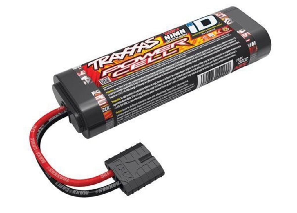 PACK TRAXXAS NIMH 3000MAH 7.2V FLAT 2922X