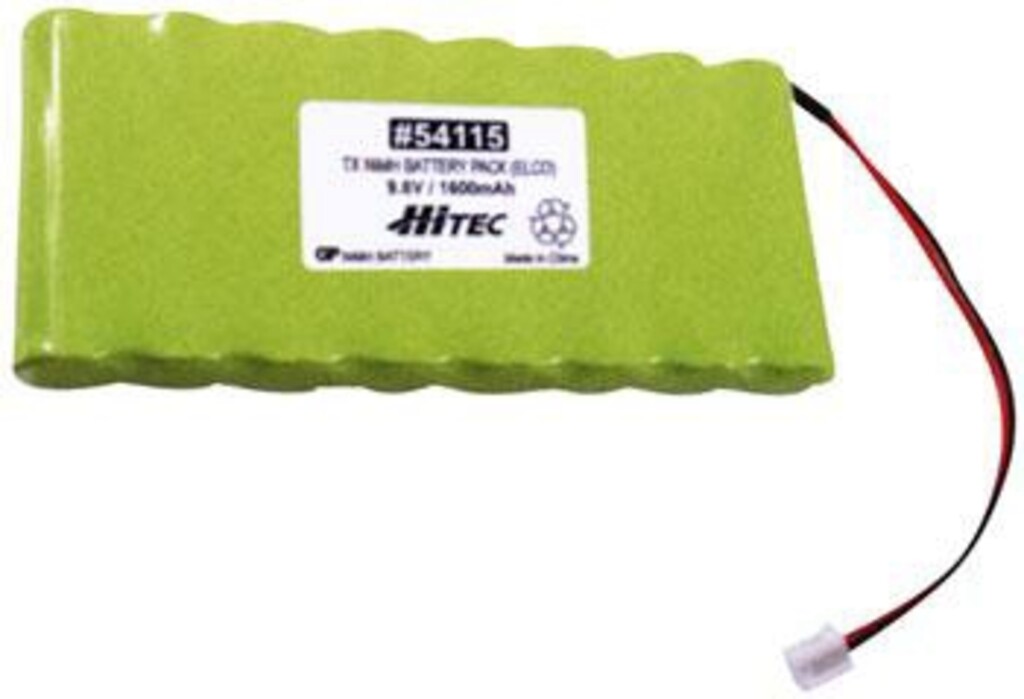 PACK HITEC 9.6V 1600MA NIMH FLAT 54115