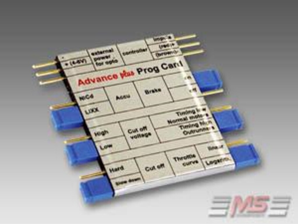 JETI ADVANCE PLUS PROGRAMMING CARD JETI-APPC