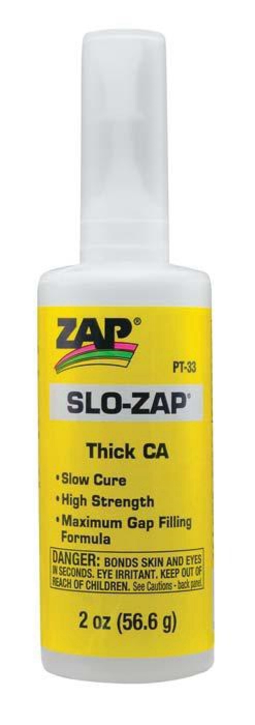 COLA ZAP CA GLUE PT33 ALTA VISCO AMARELA