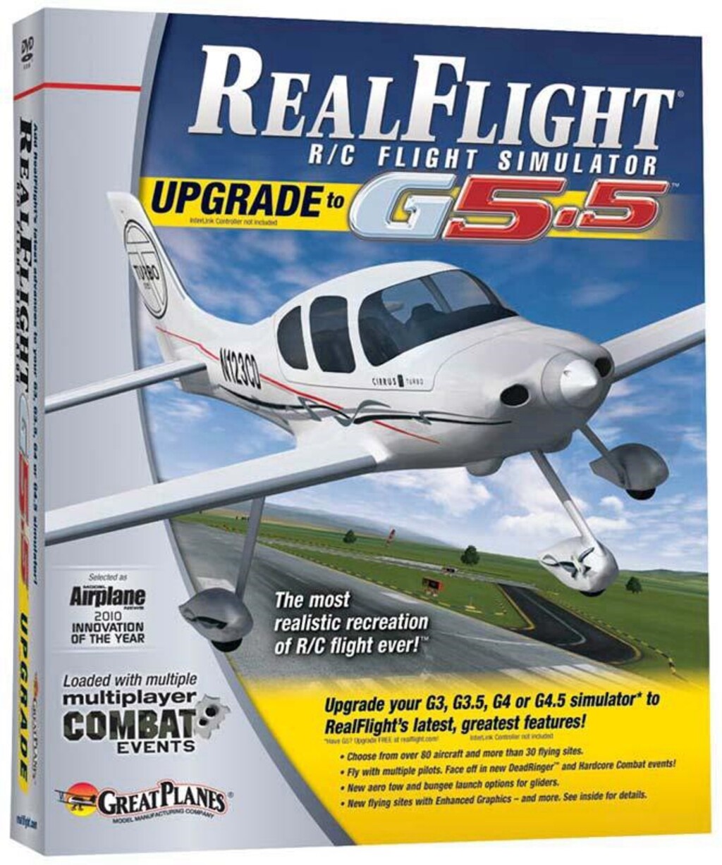 SIMULADOR (DVD)REALFLIGH G5.5 GPMZ4458