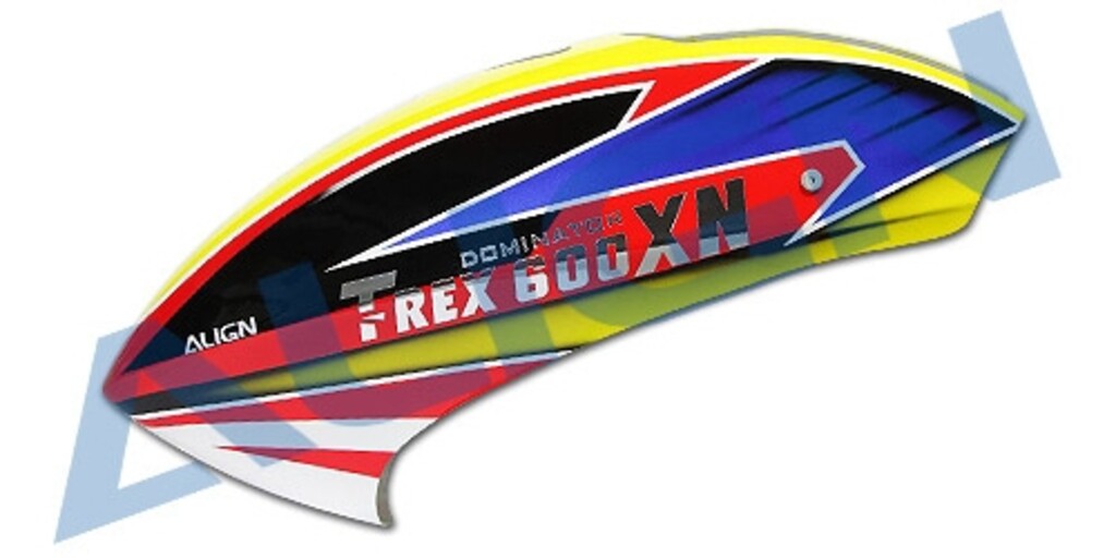 TR600XN PAINTED CANOPY YELLOW HC6183T