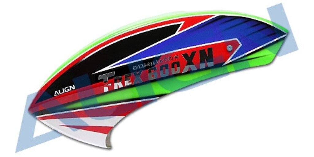 TR600XN PAINTED CANOPY GREEN HC6184T