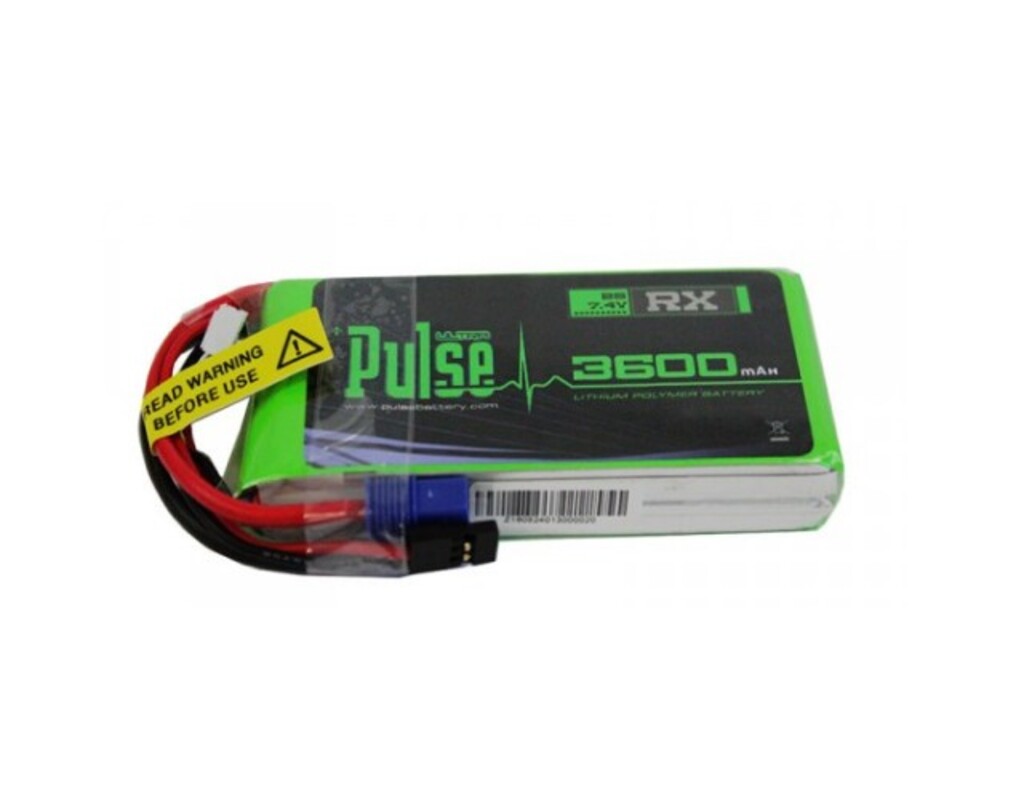 PULSE 7.4V 3600MA RX PLURX-36002