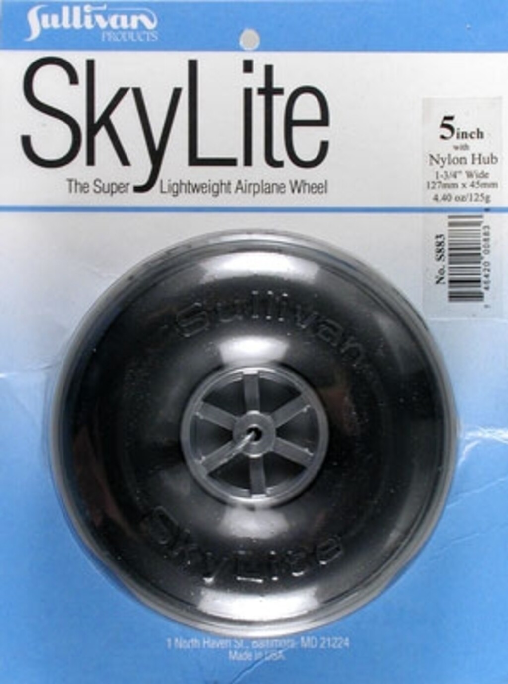 RODA SULLIVAN SKYLITE WHEEL 5 POLEGADAS S883