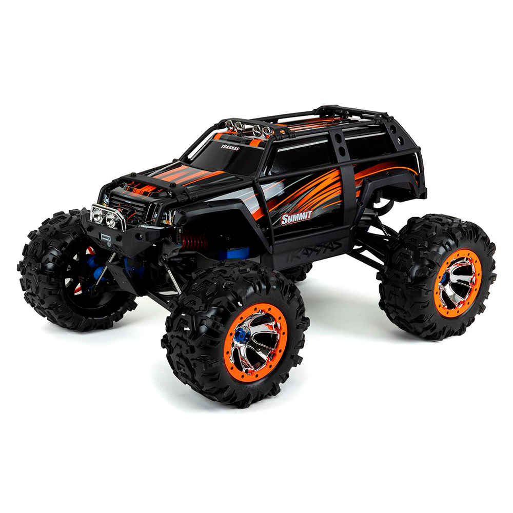 CARRO TRAXXAS 1/10 SUMMIT 4WD ORANGE 560764T