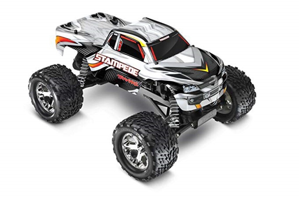 CARRO STAMPEDE TRAX TRUCK SILVER 360541T3