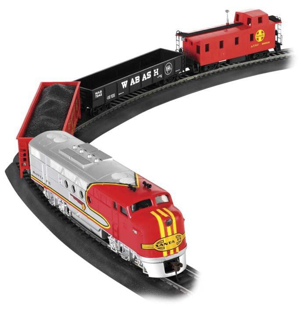 BACHMANN SANTA FE FLYER SET HO 00647