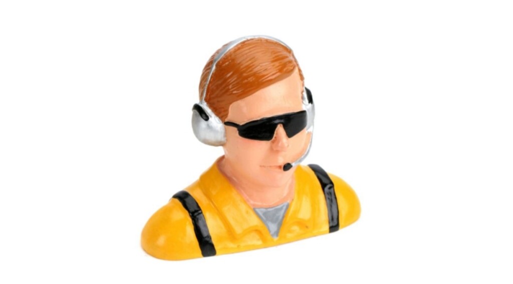 PILOTO 1/4 CIVILIAN HEADSET SUN HAN9123