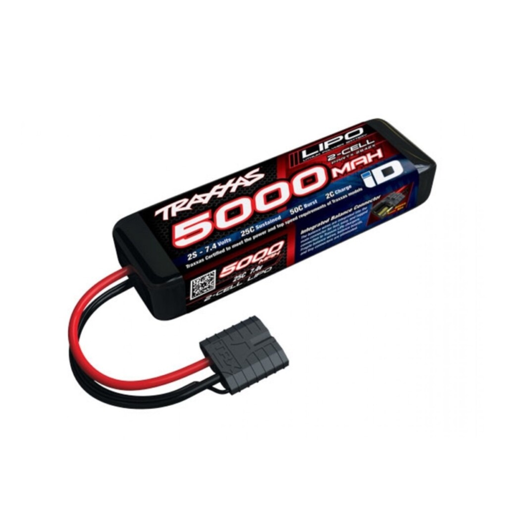 BATERIA TRAXXAS 7.4V 5000MAH 25C LIPO 2842X