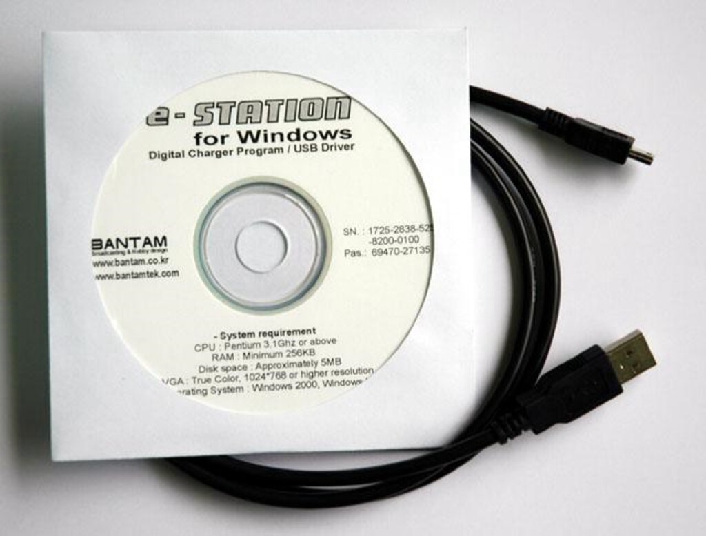 E-STATION USB PROGRAM KIT BANTAM EAC100