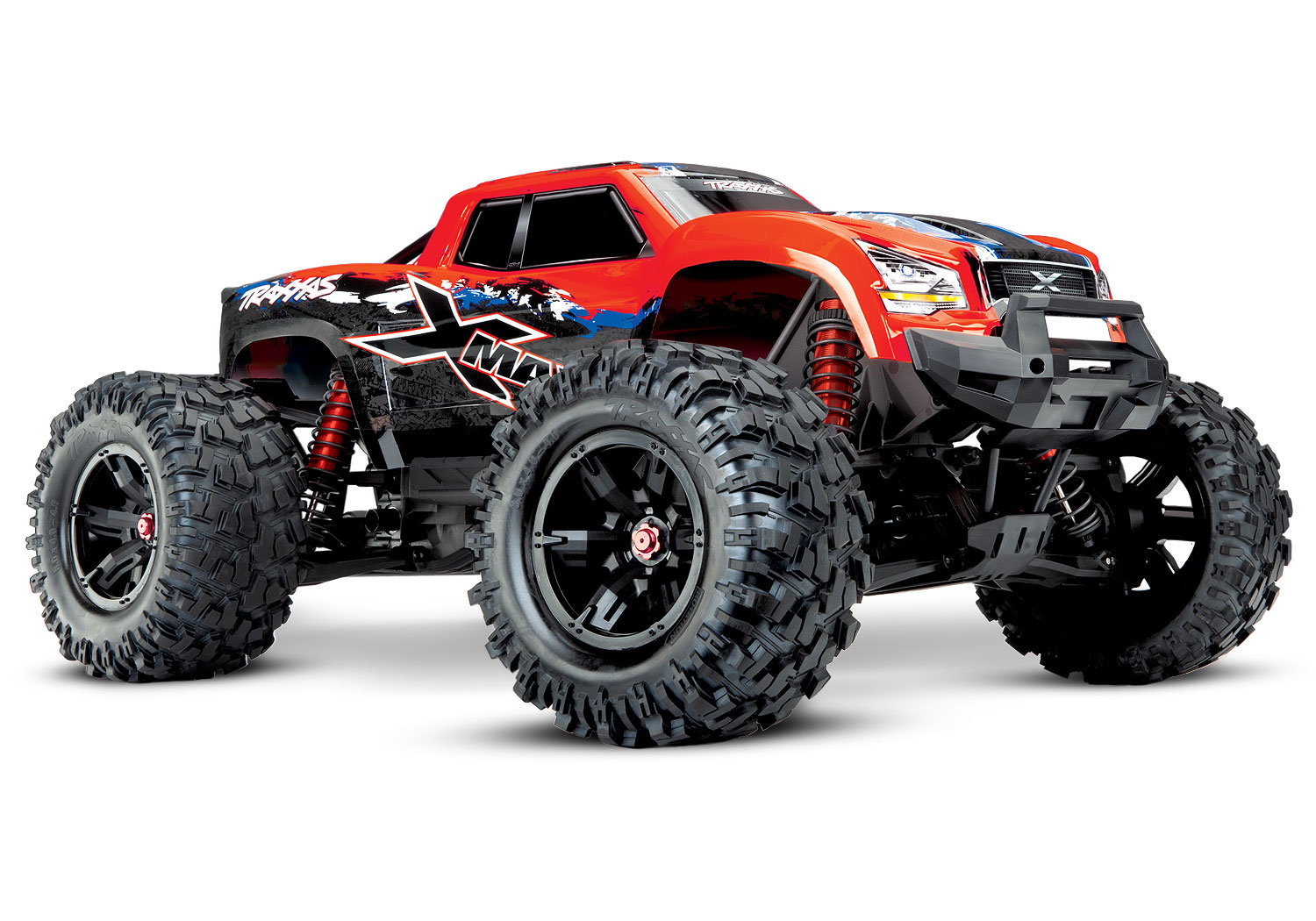 CARRO TRAXXAS X-MAXX BLX 8S 4WD TQI TSM RED 77086-4
