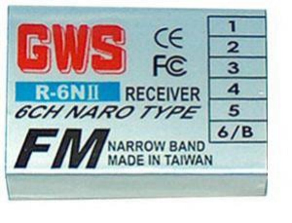 R6NII72/F MICRO RECEP.FUT.6CH FM 72MHZ