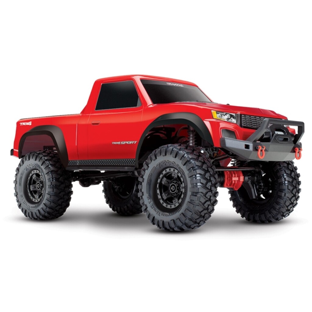 CARRO TRAXXAS 1/10 TRX-4 SPORT 4WD CRAWLER TQ XL-5 RED 82024-4