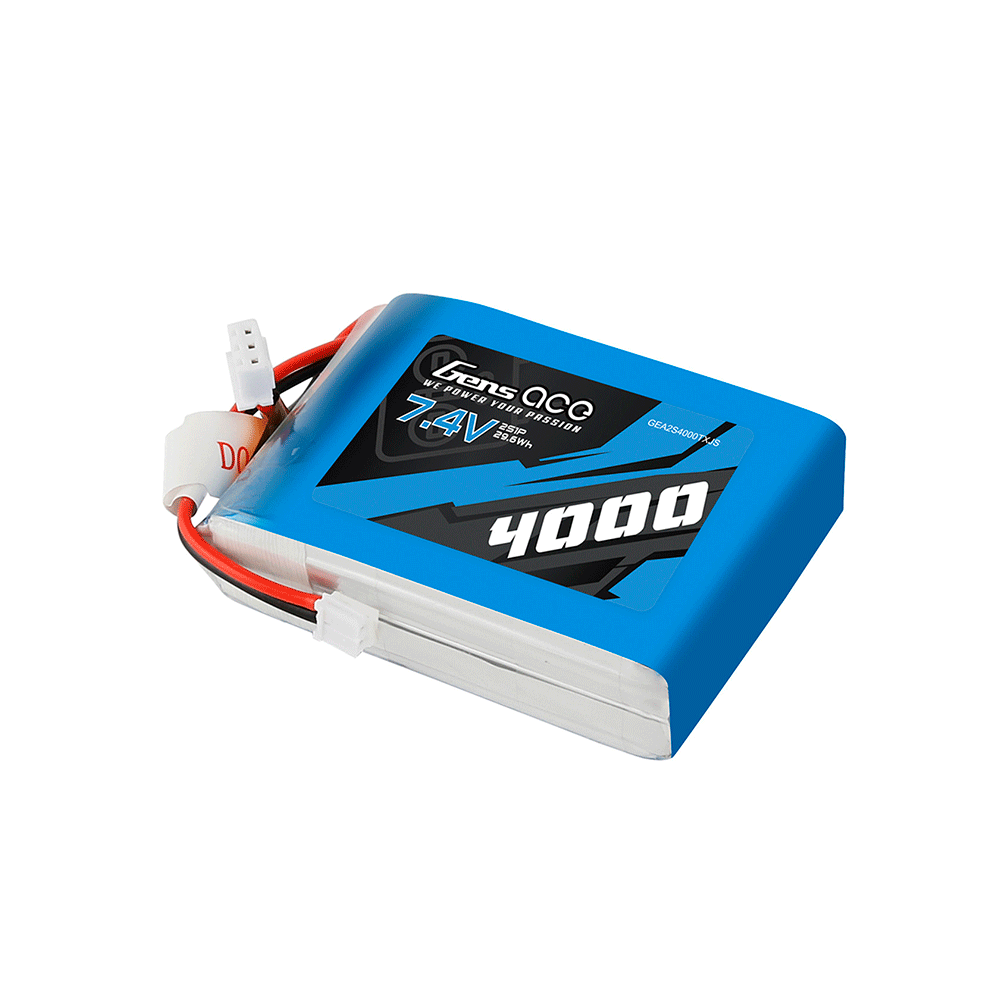 GENS ACE 7.4V 4000MAH TX/RX DX7/DX8/DX9