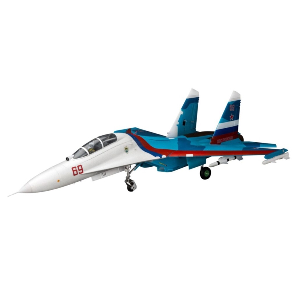 AVIAO E-FLITE SU-30 TWIN 70MM EDF BNF BASIC W/AS3X,SAFE EFL01050