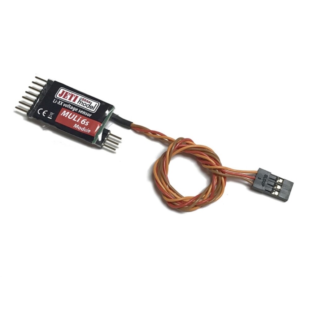 JETI TELEMETRY MULI 6S MODULE EX SENSOR LIPO BATTERY JETITMULI6S-M