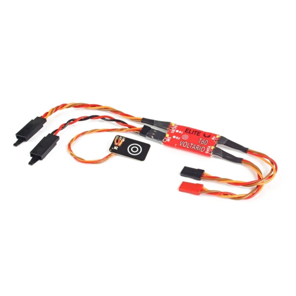 JETI VOLTARIO T60 ELITE TELEMETRY SENSOR SWITCH DUAL POWER REDUNDANT