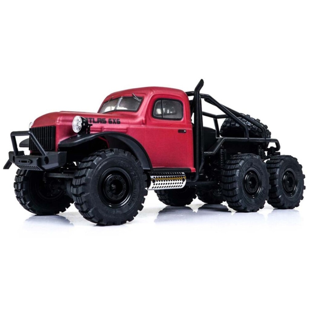 FMMROC002T1 CARRO 1/18 ATLAS 6X6 CRAWLER RTR RED