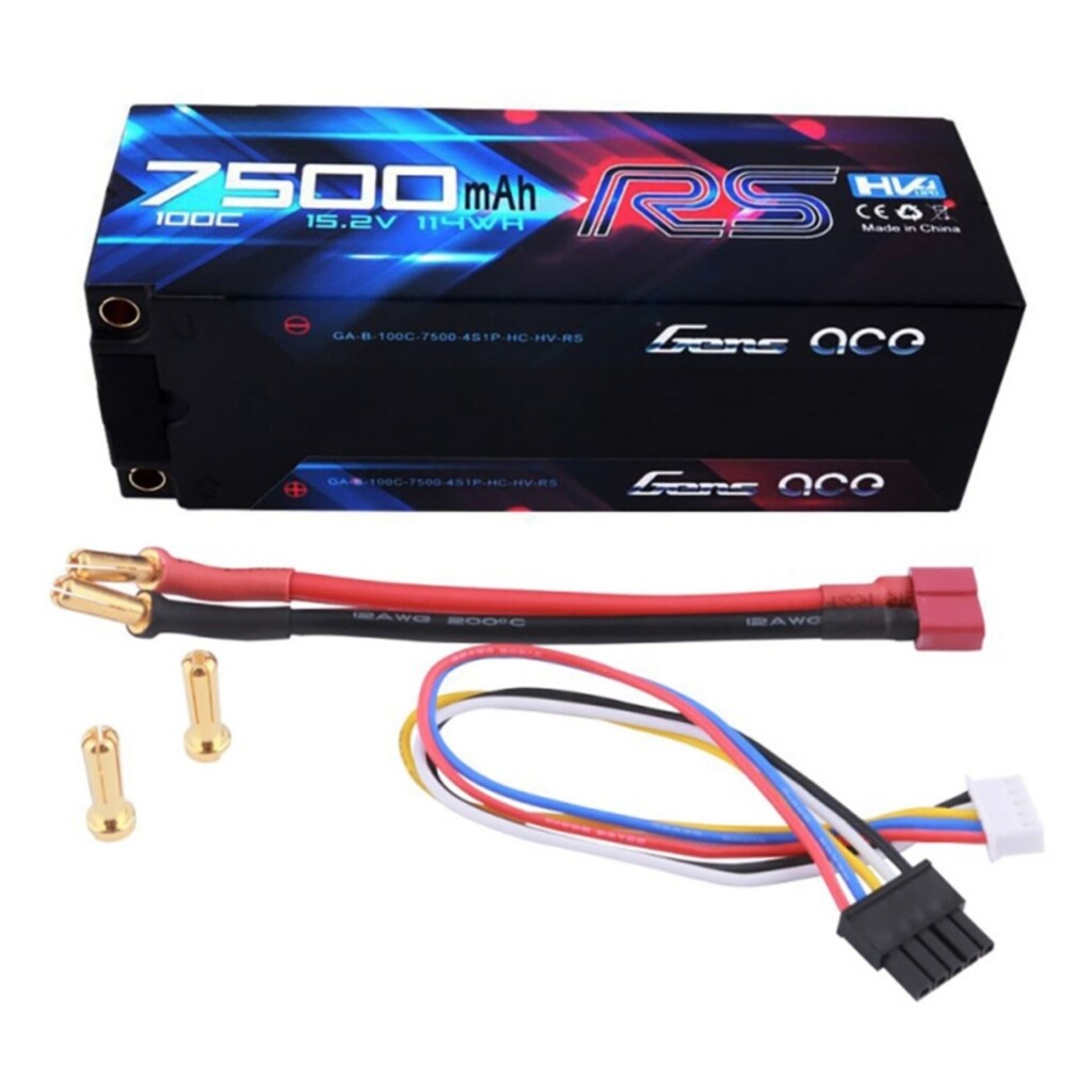 GENS ACE 15.2V 7500MA 100C T-PLUG HARDCASE