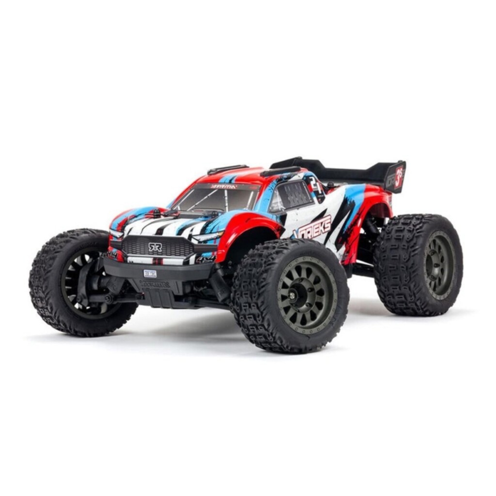 CARRO ARRMA 1/10 VORTEKS 3S 4WD BLX STADIUM RTR RED ARA4305V3T1