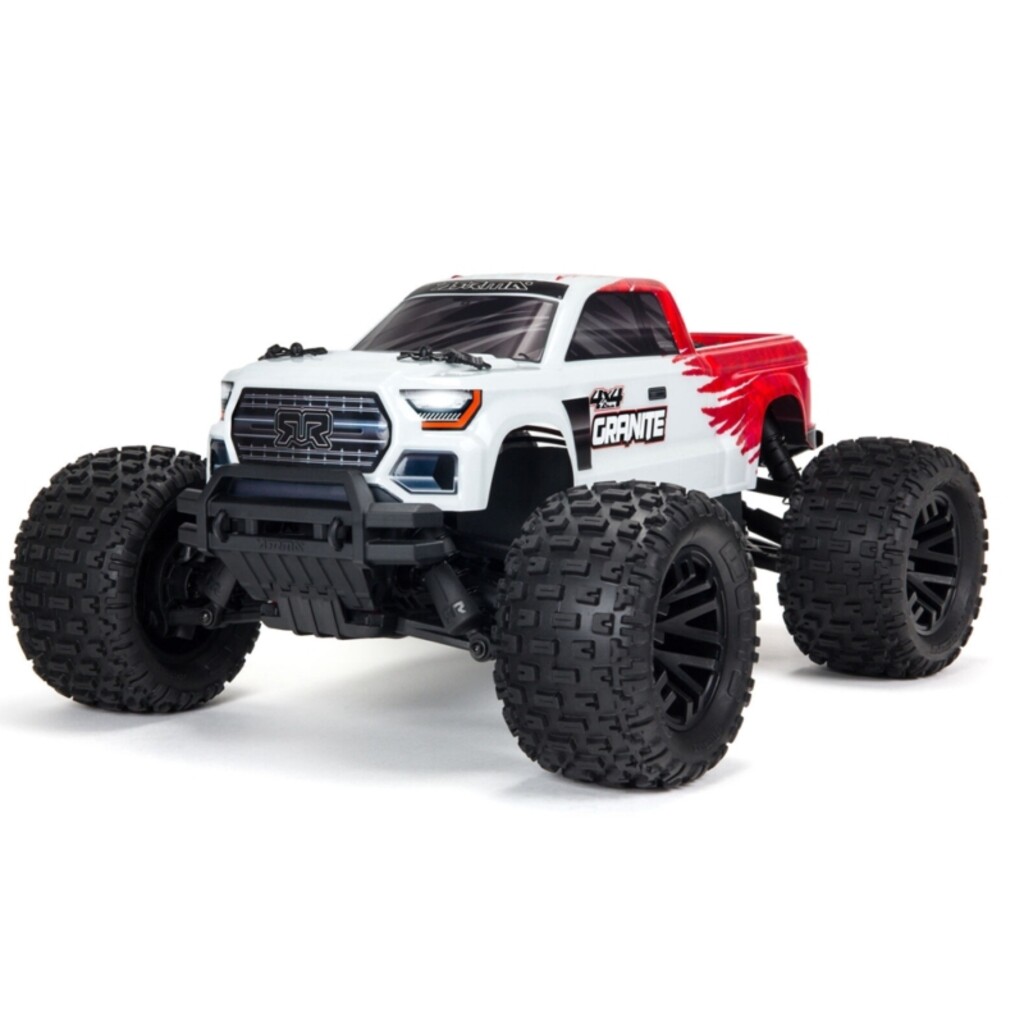 CARRO ARRMA 1/10 GRANITE 4WD MEGA 550 MOSNTER RTR RED ARA4202V3T2