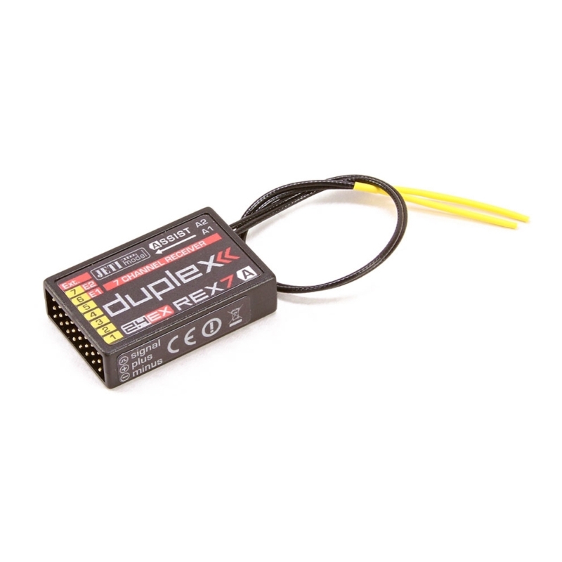JETI DUPLEX EX R7 REX ASSIST 2.4GHZ RECEIVER T/S/V/GF JETIR7REXUS-A