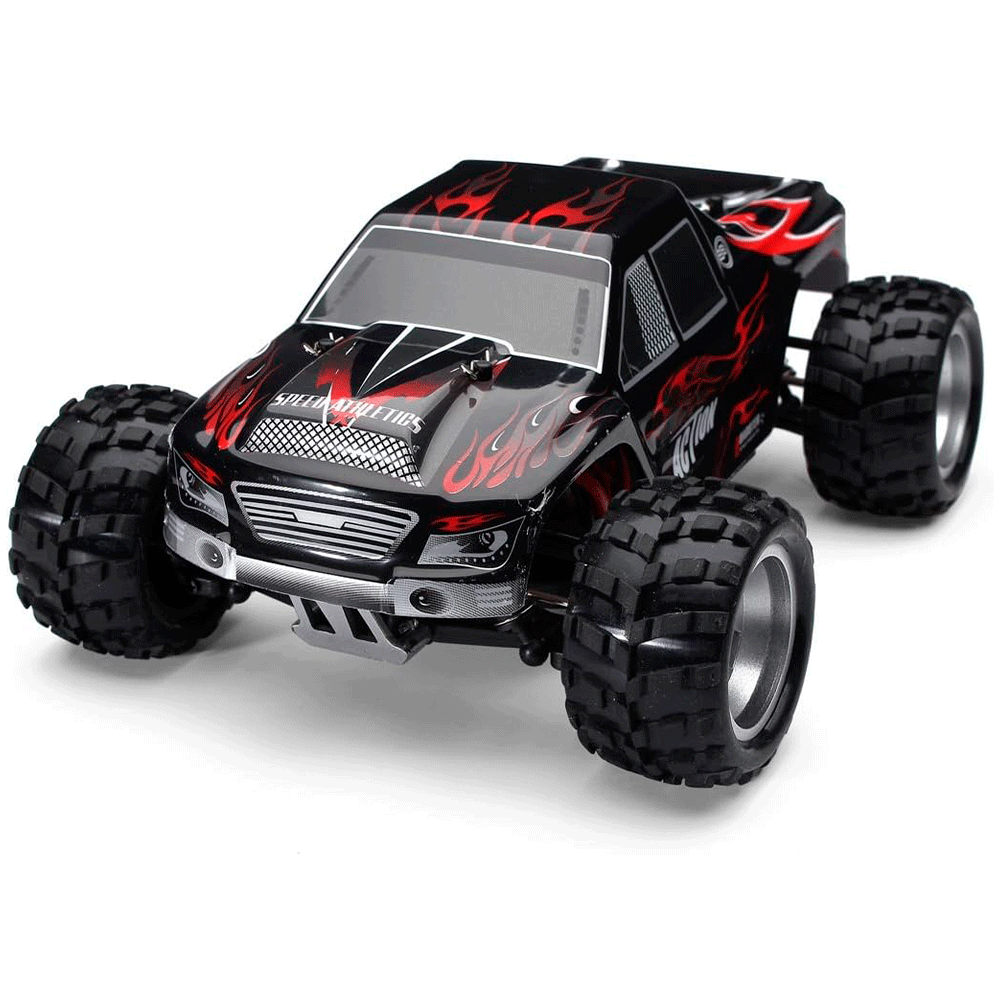 CARRO WLTOYS 1/18 VORTEX 4WD ACTION 50KM BLACK/RED A979