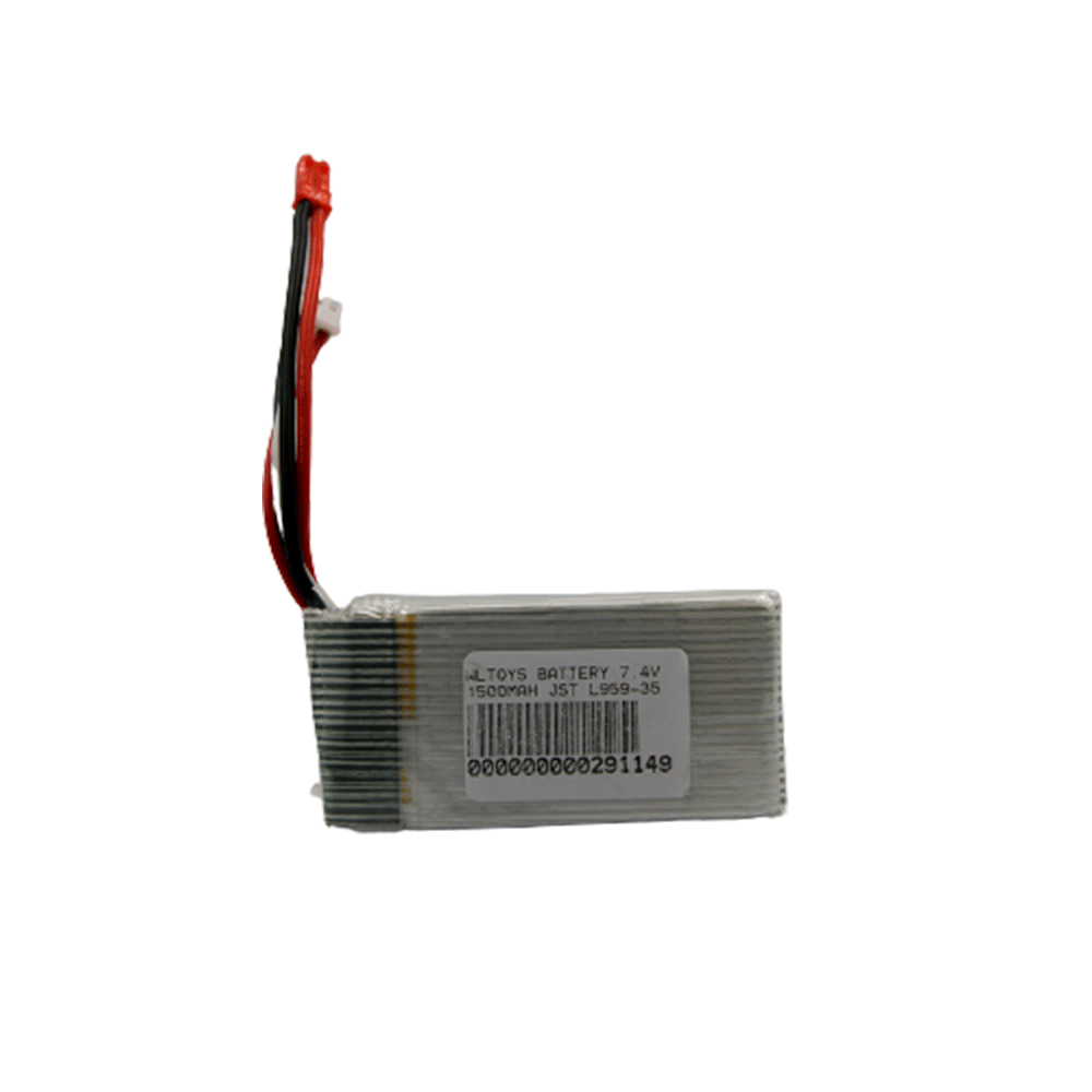 BATERIA WLTOYS 7.4V 1500MAH JST L959-35/V913