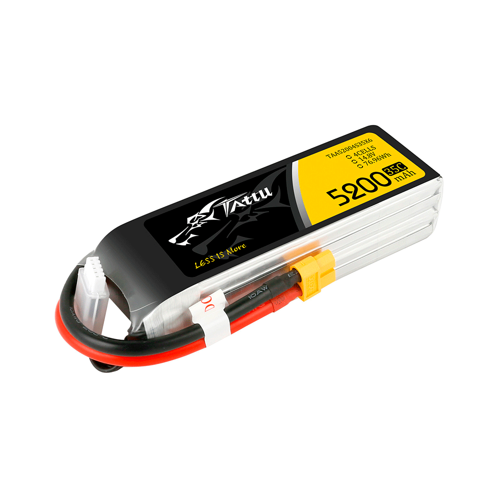 GENS ACE 14.8V 5200MA 35C XT-60 TATTU