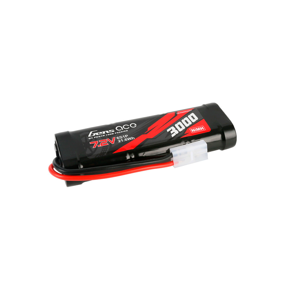 GENS ACE 7.2V 3000MA NIMH TAMIYA